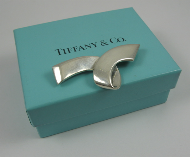 Appraisal: TIFFANY CO PALOMA PICASSO BROOCH sterling and signed Paloma Picasso