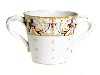 Appraisal: A TWO HANDLED CUP POSSIBLY MANSFIELD-DECORATED of conical form with