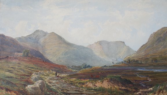 Appraisal: FAULKNER John Ireland - ''Irish Landscape'' W C '' x