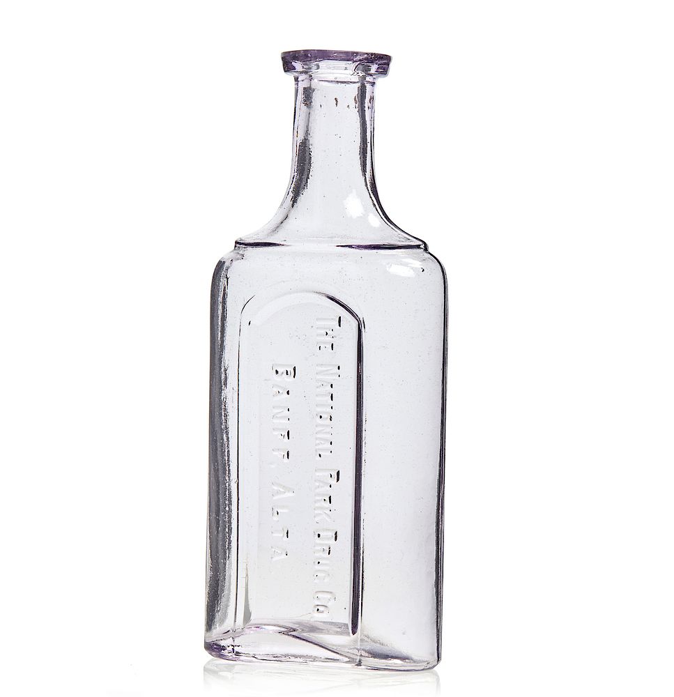 Appraisal: National Park Drug Co of Banff Glass Bottle Small glass