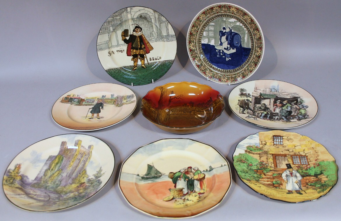 Appraisal: Various decorative and other plates Royal Doulton etc comprising of