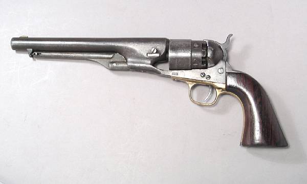 Appraisal: A Colt Model Army percussion revolver Serial no for caliber