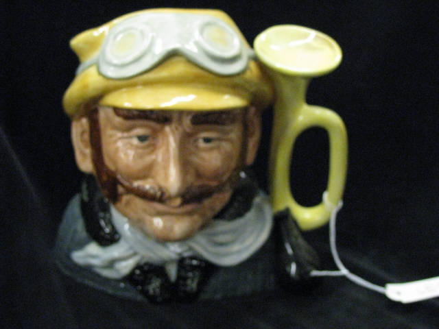 Appraisal: Royal Doulton Character Mug Veteran Motorist D large excellent