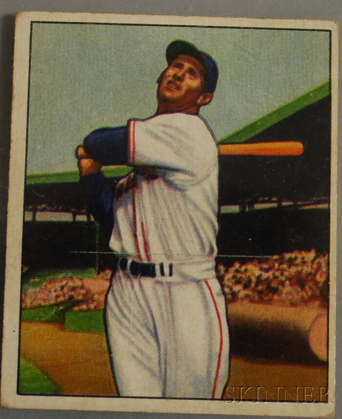 Appraisal: Bowman Ted Williams No Baseball Card