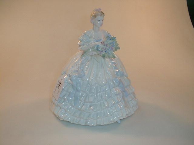 Appraisal: A Coalport figure Iris high with certificate