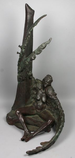 Appraisal: Frank Williams American b 'Devotions Angel' cast bronze x x