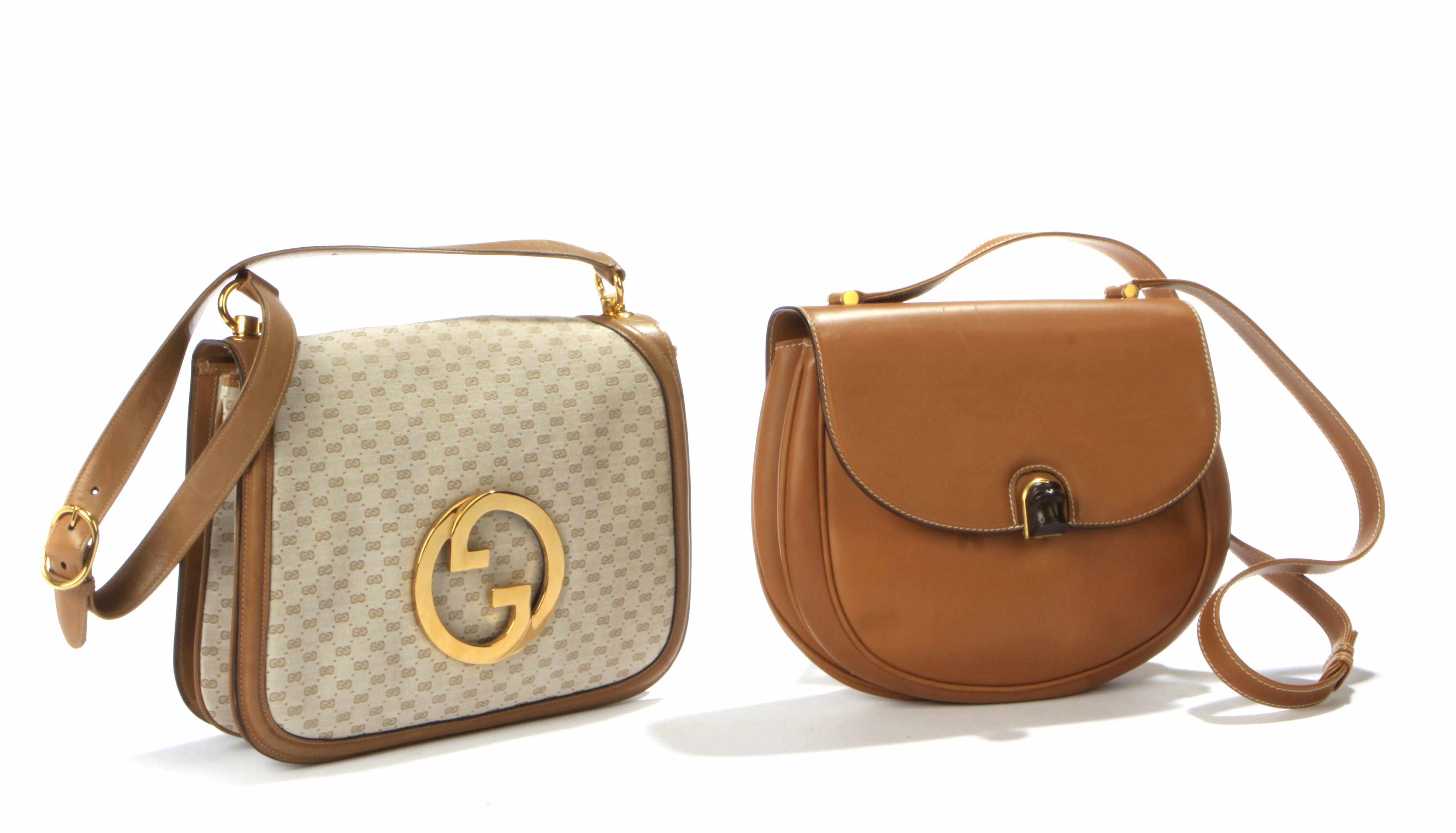 Appraisal: Designer Fashions and AccessoriesProperty of Various Owners Two Gucci purses