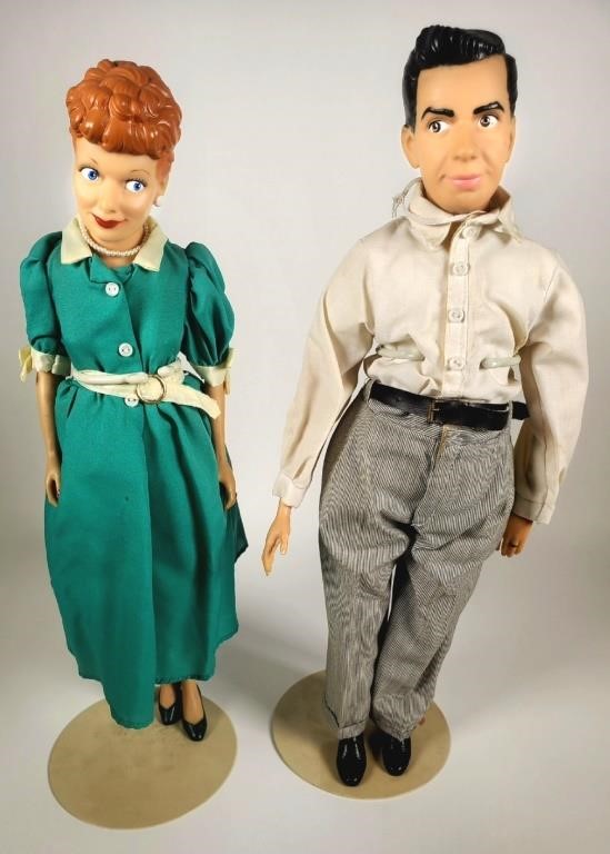 Appraisal: Hamilton Gift I Love Lucy Dolls Lucy and Ricky Ricardo