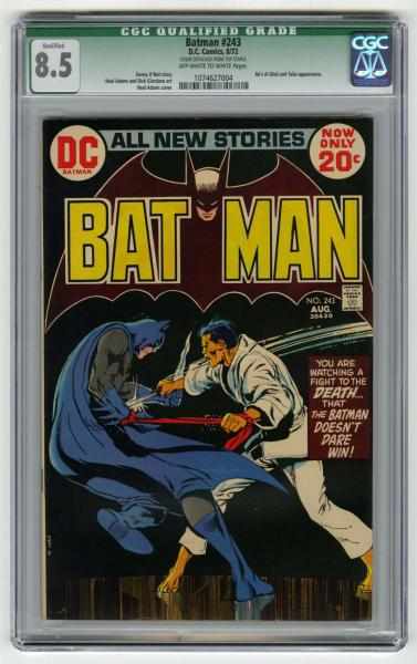 Appraisal: Batman CGC D C Comics Click for full description