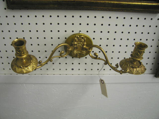 Appraisal: Pair of Wall Sconces double light