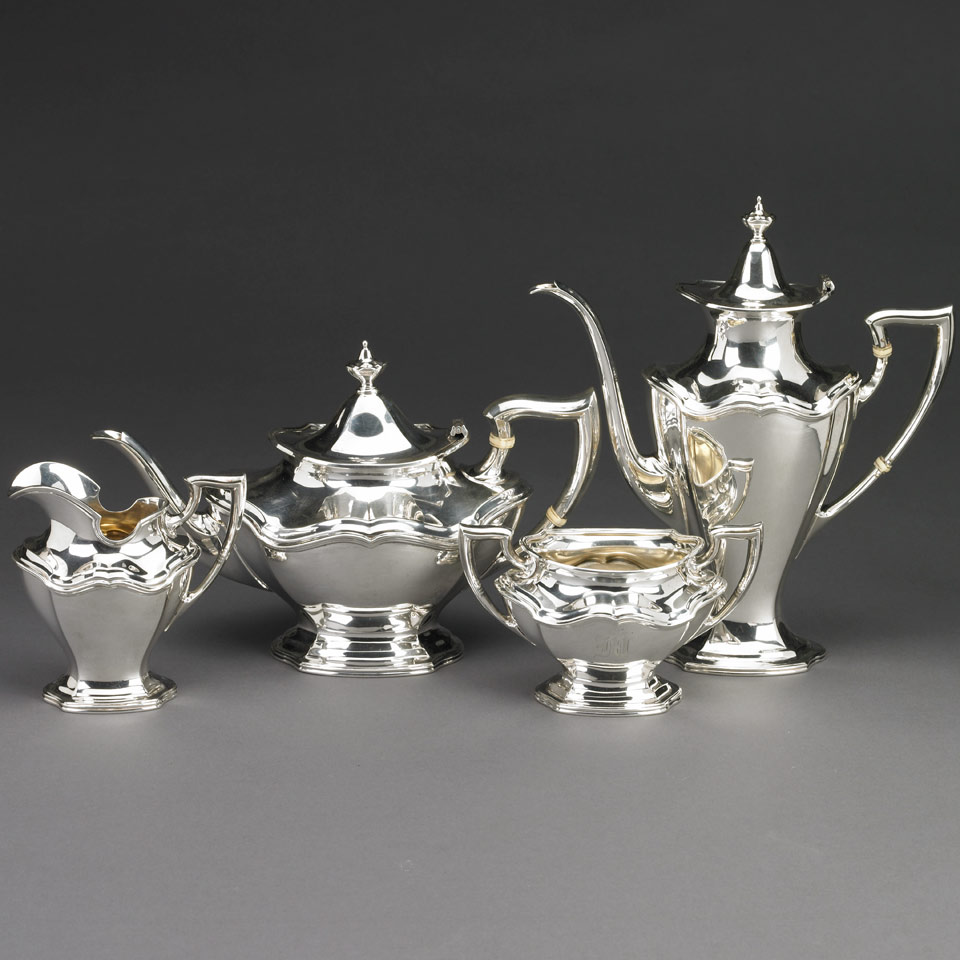 Appraisal: American Silver Heppelwhite Tea and Coffee Service Reed amp Barton