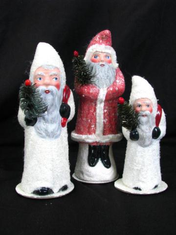 Appraisal: Group of three Christopher Radko Papier Mache Candy Containers ''