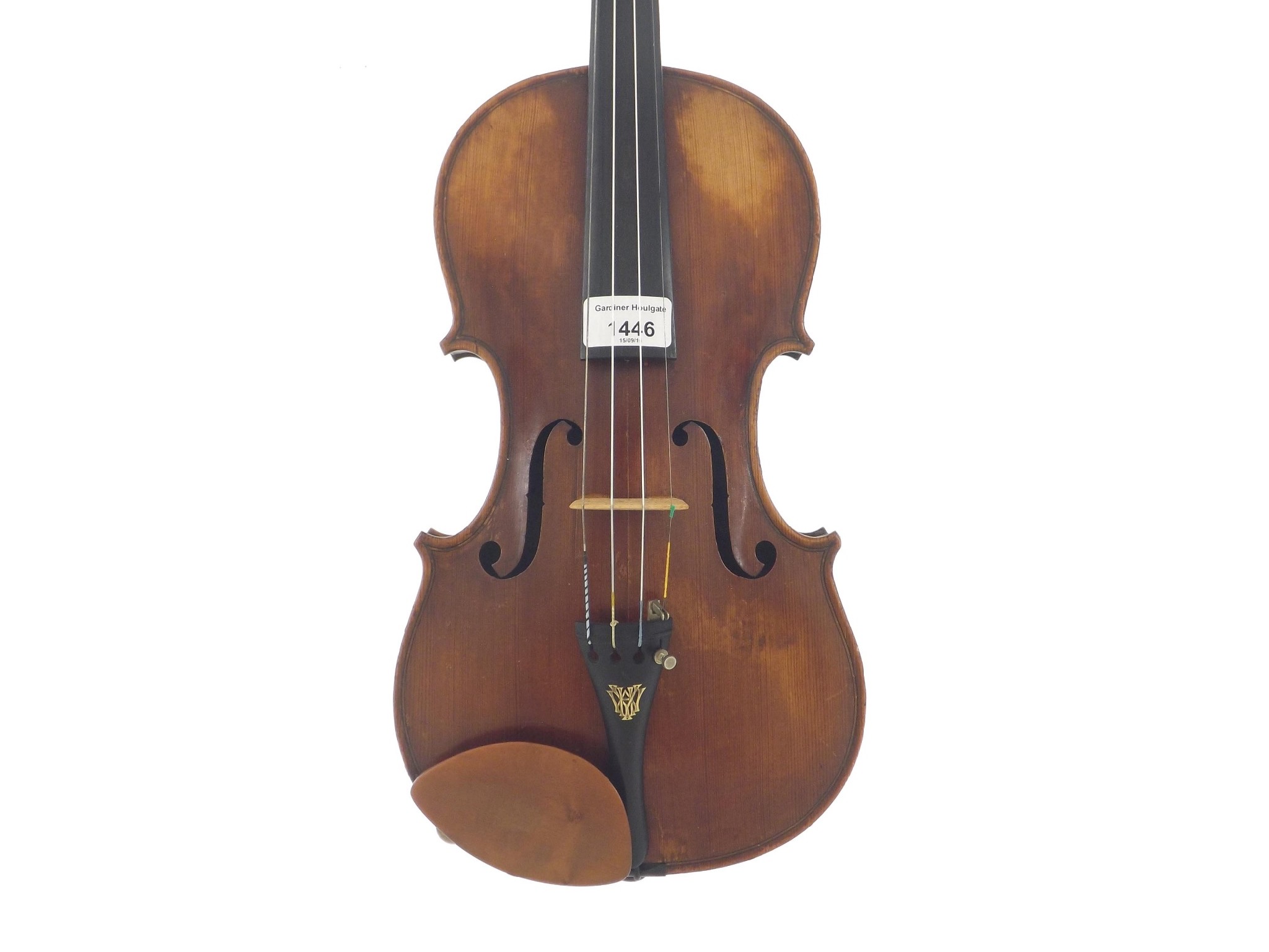 Appraisal: Violin labelled Hy Yeats Made in Sunbury the one piece