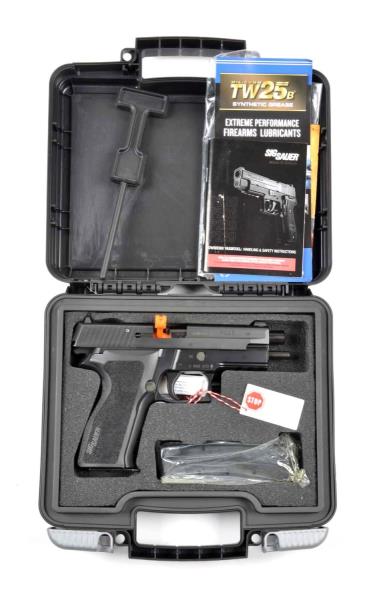 Appraisal: MIB Sig Sauer Semi-Automatic Pistol Serial U This pistol is