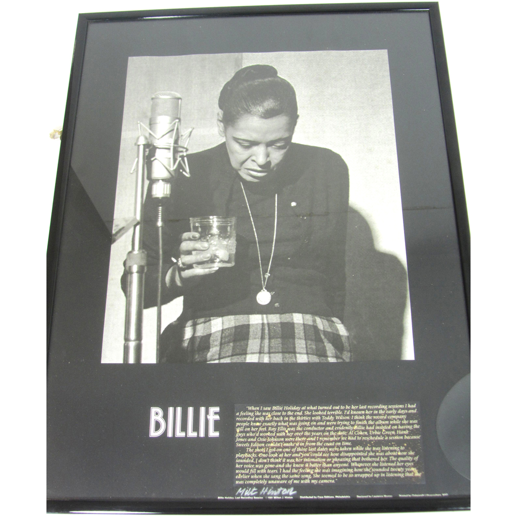 Appraisal: Hinton Milton - Billie Holiday Photographic poster by Milt Hinton