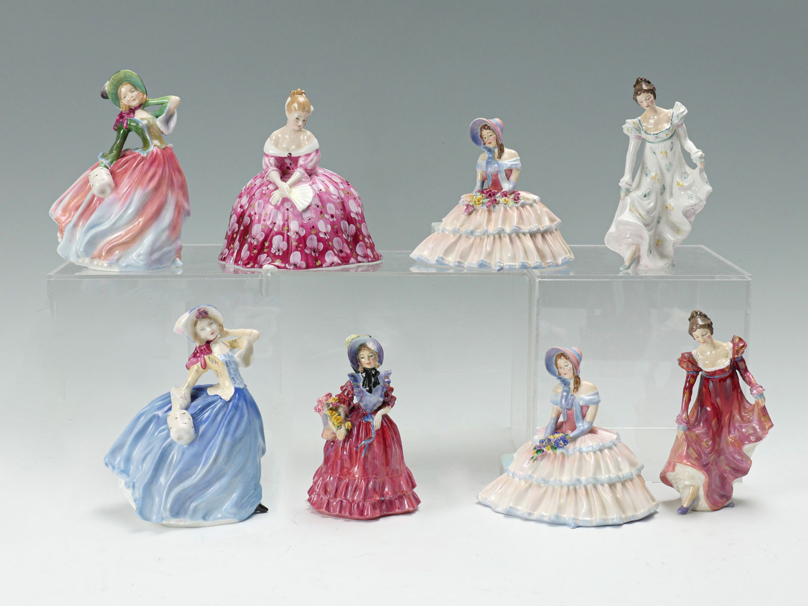 Appraisal: PC LOT ROYAL DOULTON LADIES ''Autumn Breezes'' HN ''Victoria'' HN