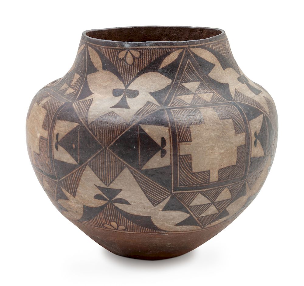 Appraisal: Acoma Jar height x diameter inches Acoma Jar FIRST QUARTER