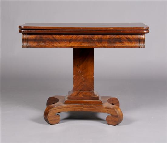 Appraisal: An American Empire Games Table Height x width x depth