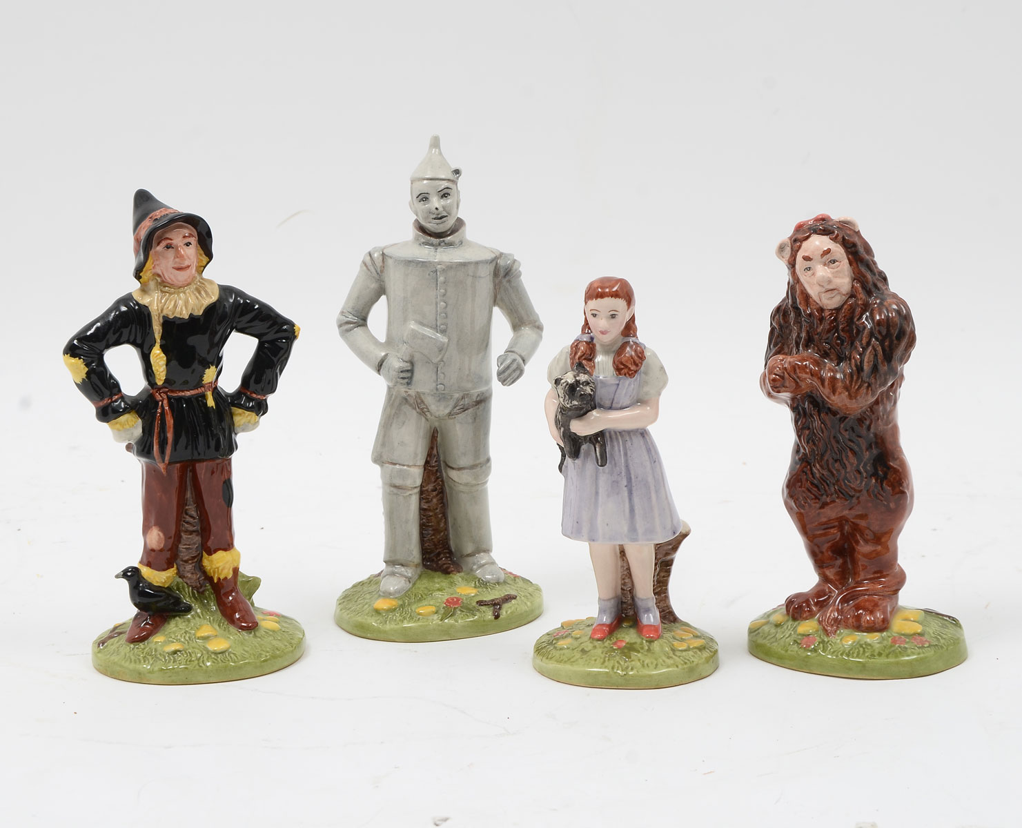 Appraisal: PC ROYAL DOULTON WIZARD OF OZ TH ANNIVERSARY Comprising -