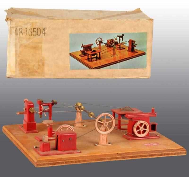 Appraisal: Jensen Steam Toy Accessories on Original Board Description In its