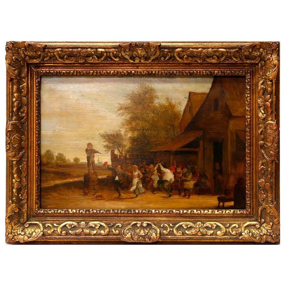 Appraisal: David II TENIERS Attrib - Artist David II TENIERS Attrib