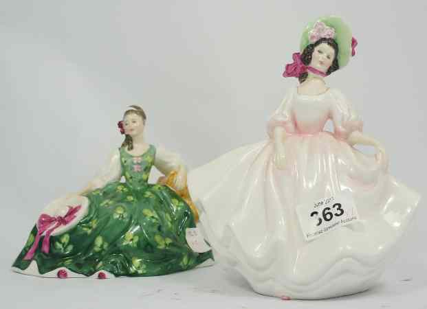 Appraisal: Royal Doulton Figures Elyse HN and Sunday Best HN