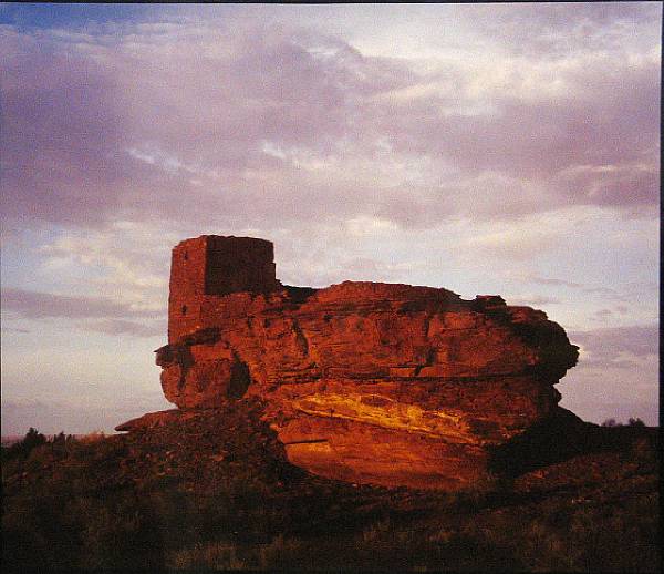 Appraisal: Al Weber Wukoki Ruin Wupatki National Monument Dye-transfer print signed