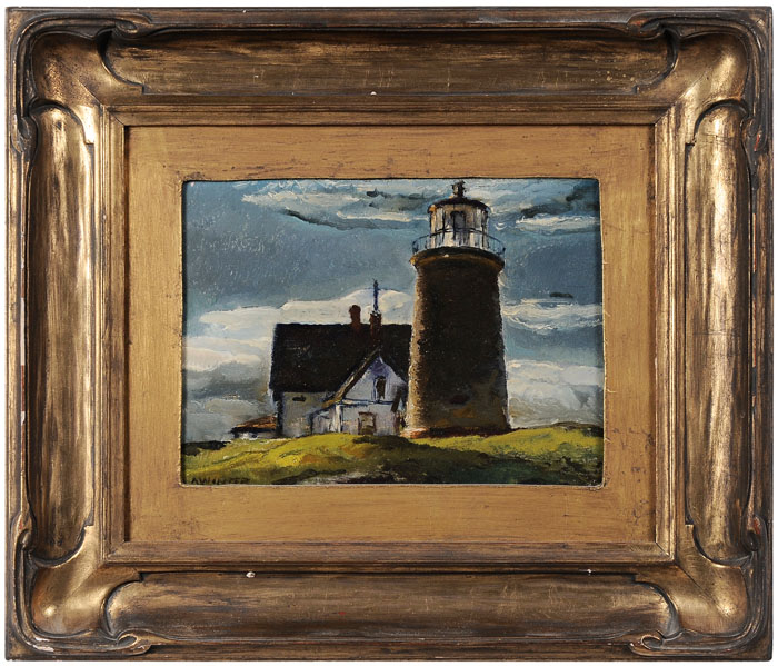 Appraisal: Andrew George Winter New York Monhegan Island Maine - Monhegan