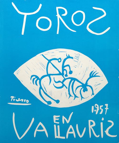 Appraisal: PABLO PICASSO SPANISH - x image Toros en Vallauris Bloch