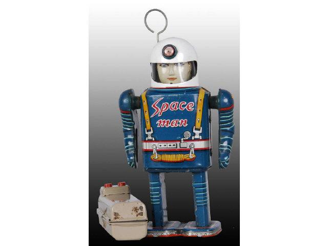 Appraisal: Space Man Commander Astronaut Toy Description Battery operated Made by