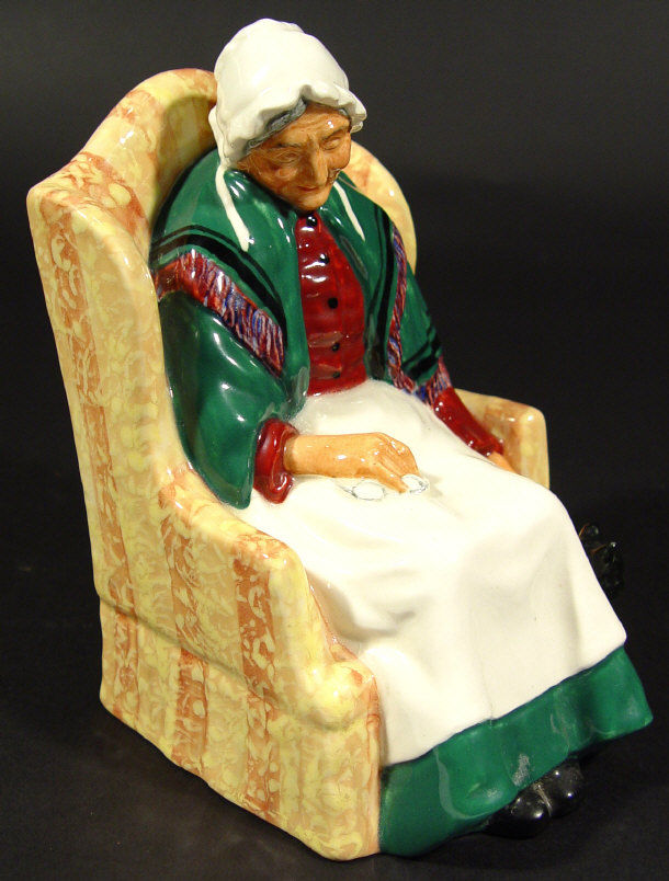 Appraisal: Royal Doulton figurine 'Forty Winks' HN factory mark to the