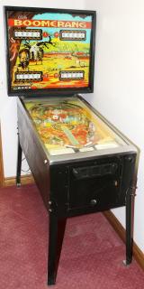 Appraisal: BALLY BOOMERANG PINBALL MACHINE BALLY BOOMERANG CENT PINBALL MACHINE FOUR