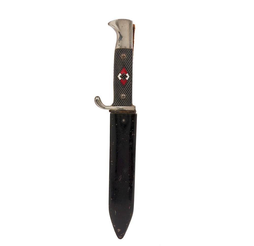 Appraisal: German rd Reich Hitler Youth Dress Knife with Sheath and