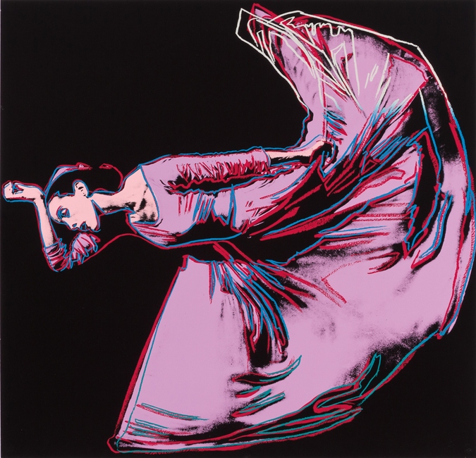 Appraisal: ANDY WARHOL American - Martha Graham Letter to the World