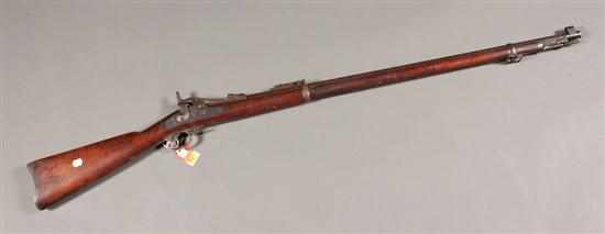 Appraisal: Springfield Allin ''Trapdoor'' percussion rifle marked ''U S Model Springfield