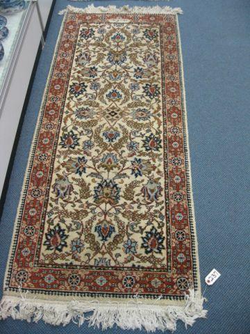 Appraisal: Tabriz Persian Handmade Rug fine floral ivory field signed '