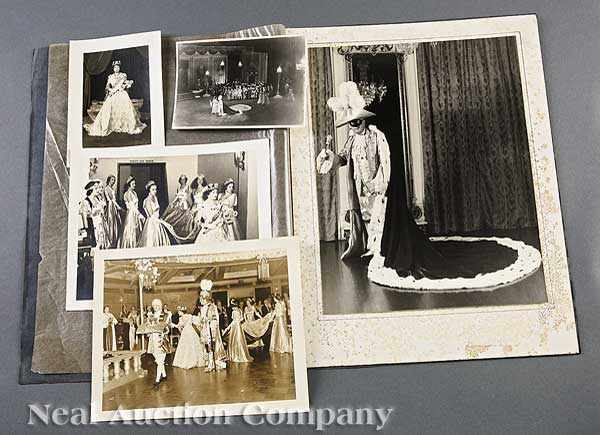 Appraisal: Mardi Gras a group of photographs of the Mystic Club