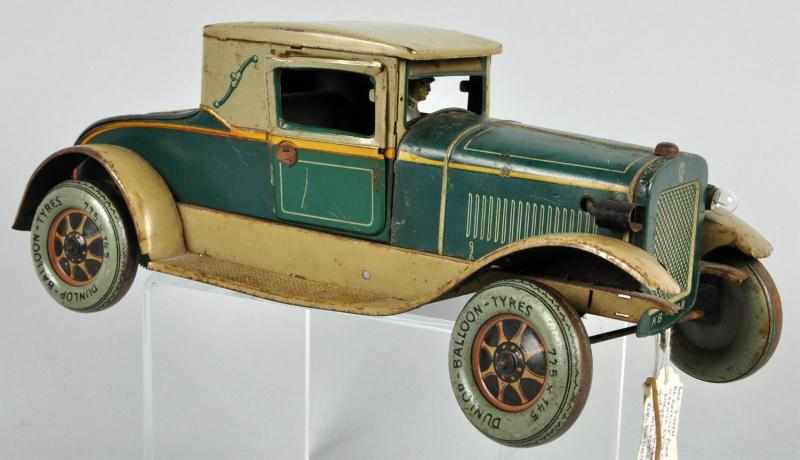 Appraisal: Tin Litho Karl Bub Sedan Car Toy Description German Electric