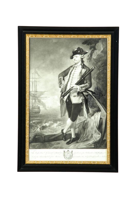 Appraisal: PORTRAIT OF THE RIGHT HONORABLE AUGUSTUS HERVEY AFTER THOMAS GAINESBOROUGH