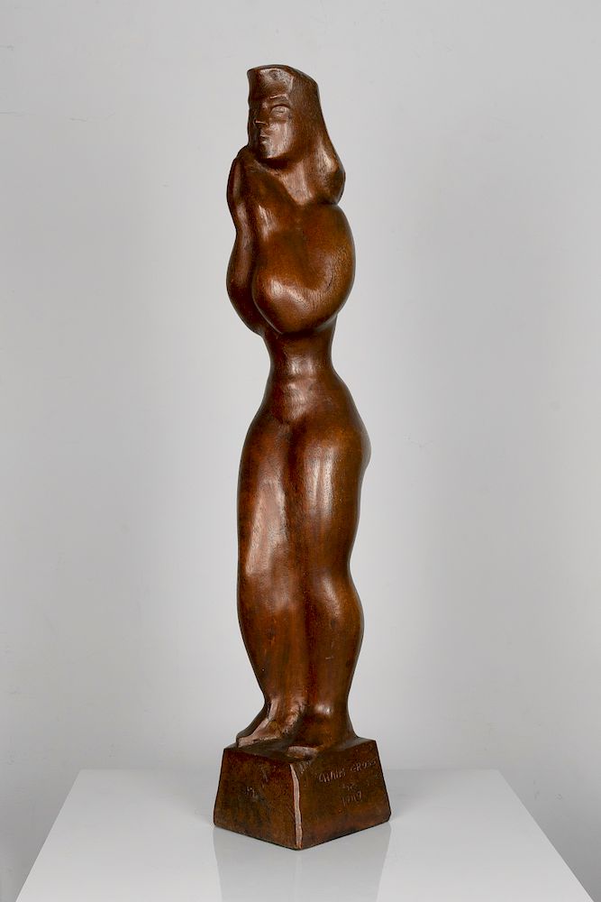 Appraisal: Chaim Gross - Standing Woman Lot Chaim Gross American -