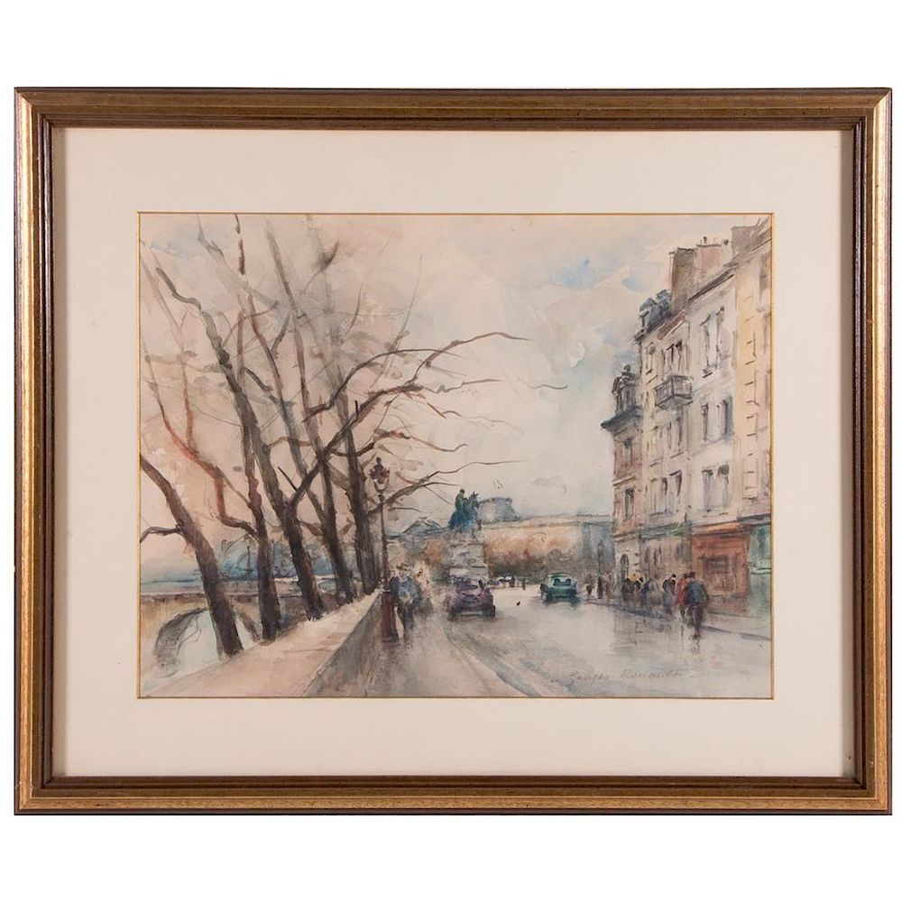 Appraisal: Georges Rouault - Artist Georges Rouault - Title Paris street