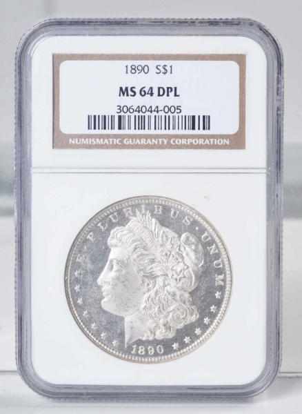 Appraisal: Morgan Silver Dollar NGC MS DPL