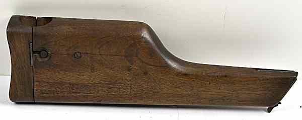 Appraisal: Wooden Shoulder Stock for C Mauser Pistol C Mauser stock