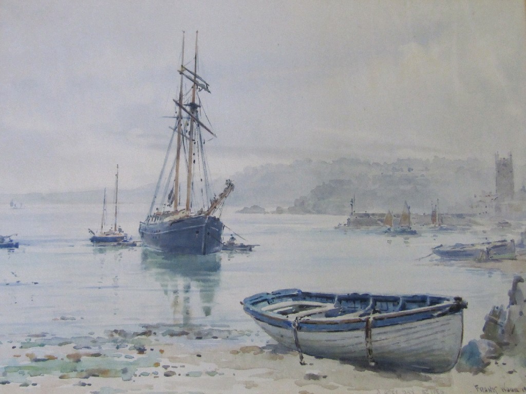 Appraisal: FRANK WATSON WOOD - Watercolour 'A Grey Day - St