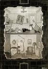 Appraisal: CHARLES ADDAMS Noisy Neighbor Full-page cartoon for The New Yorker