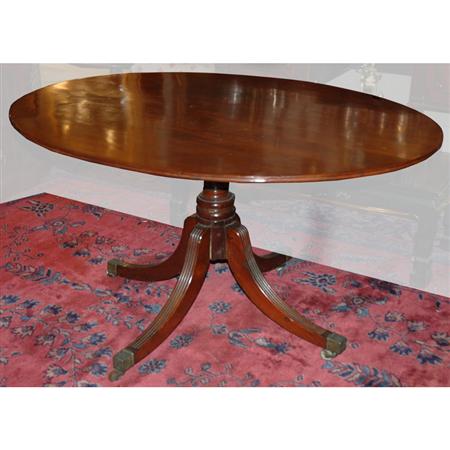 Appraisal: Regency Style Mahogany Breakfast Table Estimate -