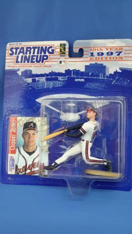 Appraisal: Starting Lineup Chipper Jones Action Figure Atlanta Braves - includes