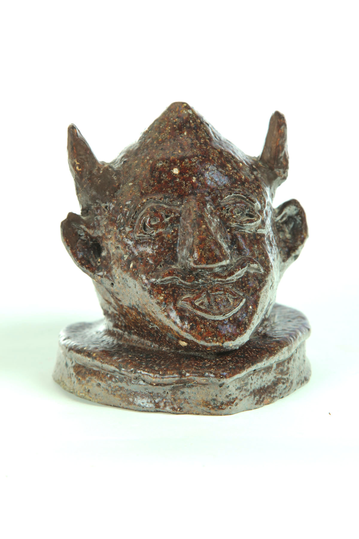 Appraisal: SEWERTILE DEVIL HEAD Grand Ledge Michigan early th century Devil