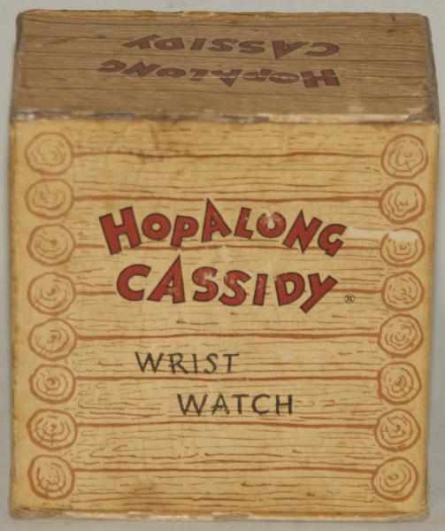 Appraisal: Vintage Hopalong Cassidy Character Saddle Watch Includes original box with