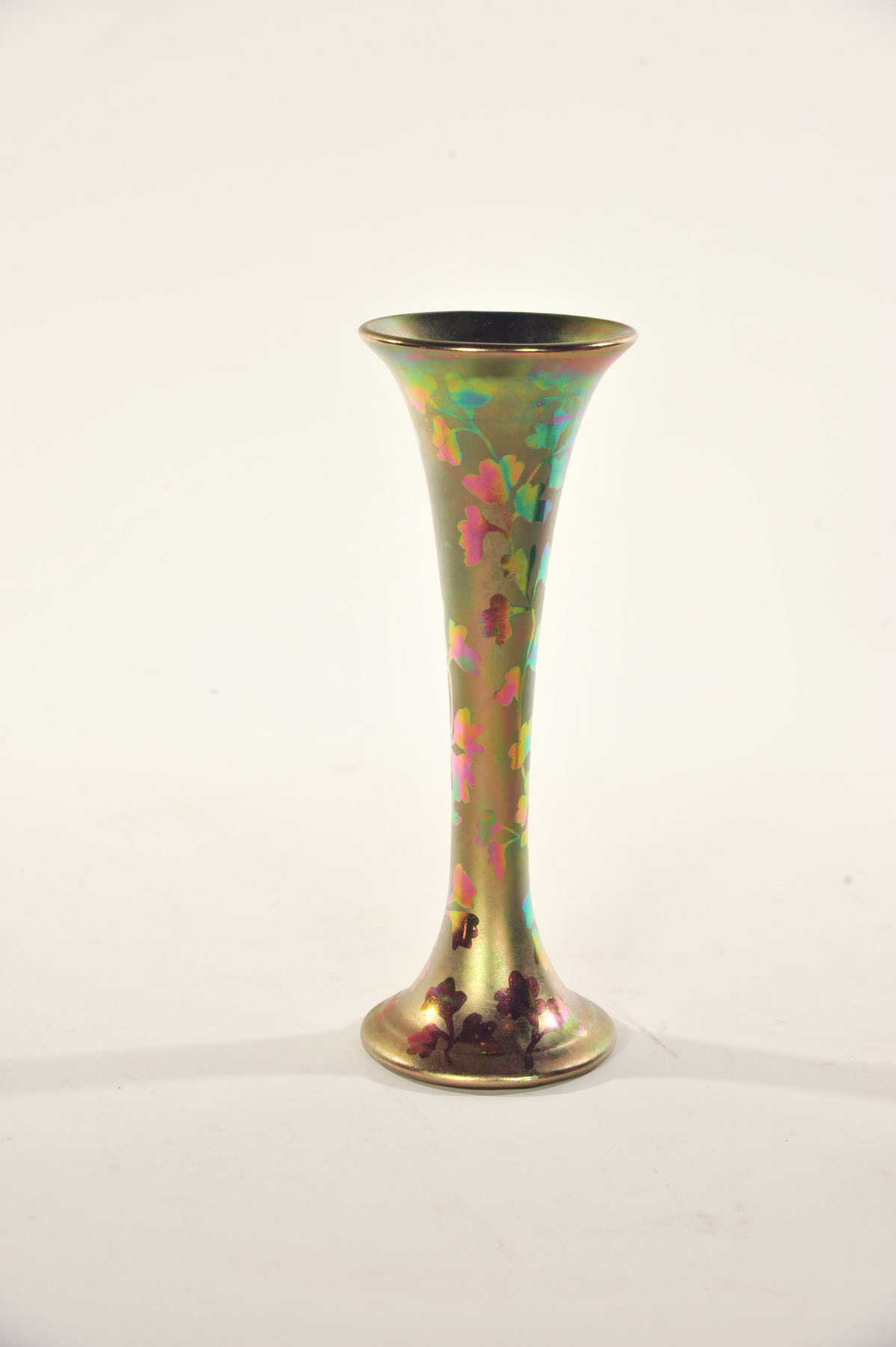 Appraisal: SICARD WELLER VASE Ohio early th century Trumpet form vase